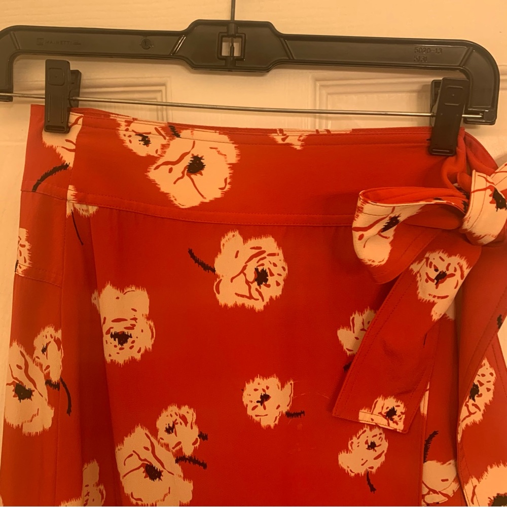 DEREK LAM 10 CROSBY silk wrap skirt - Picture 4 of 11
